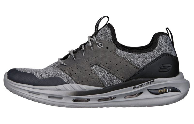 Skechers Arch Fit Orvan-Germain 'Grey Black'