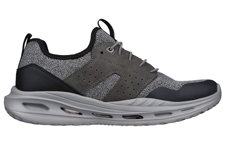 Skechers Arch Fit Orvan-Germain 'Grey Black' 圖 2