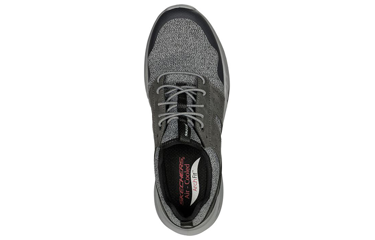 Skechers Arch Fit Orvan-Germain 'Grey Black' 圖 4