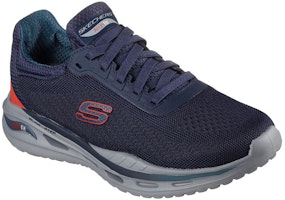Skechers Arch Fit Orvan-Trayver 舒適透氣運動鞋 藍色 Lookbook Skechers Arch Fit Orvan-Trayver 舒適透氣運動鞋 藍色