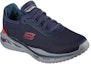 Lookbook Skechers Arch Fit Orvan-Trayver 'Biru' 210434-DKNV