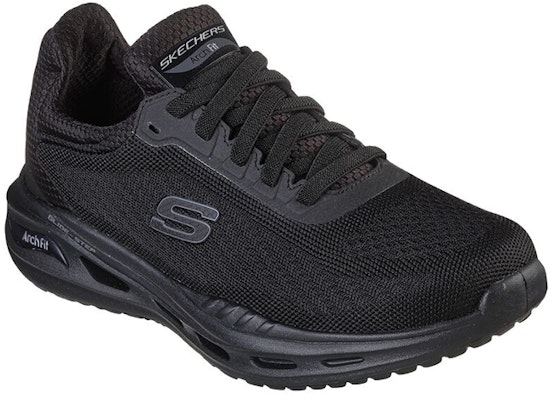 Skechers Arch Fit Orvan Trayver 舒適透氣跑步鞋 純黑 Lookbook Skechers Arch Fit Orvan Trayver 舒適透氣跑步鞋 純黑