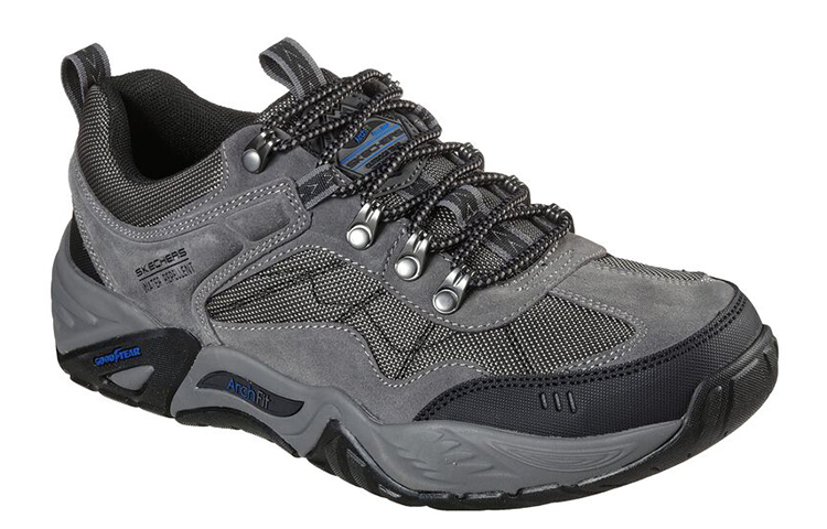 Lookbook Skechers Arch Fit Recon Harbin 'Kelabu' 204411-GRY