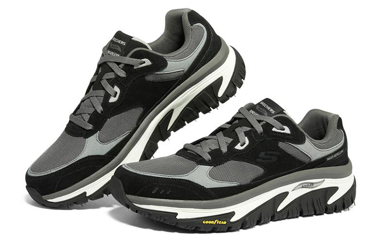 Lookbook Skechers Arch Fit Road Walker ''Schwarz Grau'' 237332-BKGY