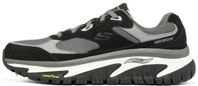 スケッチャーズ アーチフィット ロードウォーカー (黒/灰) 237332-BKGY Buy スケッチャーズ アーチフィット ロードウォーカー (黒/灰) 237332-BKGY