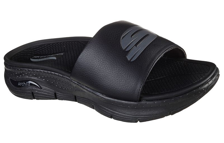 Lookbook Sandalias Skechers Arch Fit 'Negro Moda Deportiva' 237370-BBK