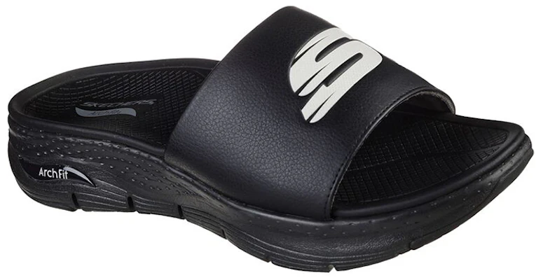 Skechers 支撑型凉鞋 '黑白色' 237370-BLK Lookbook Skechers 支撑型凉鞋 '黑白色' 237370-BLK
