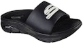 Lookbook Skechers Arch Fit Sandal 'Hitam Putih' 237370-BLK