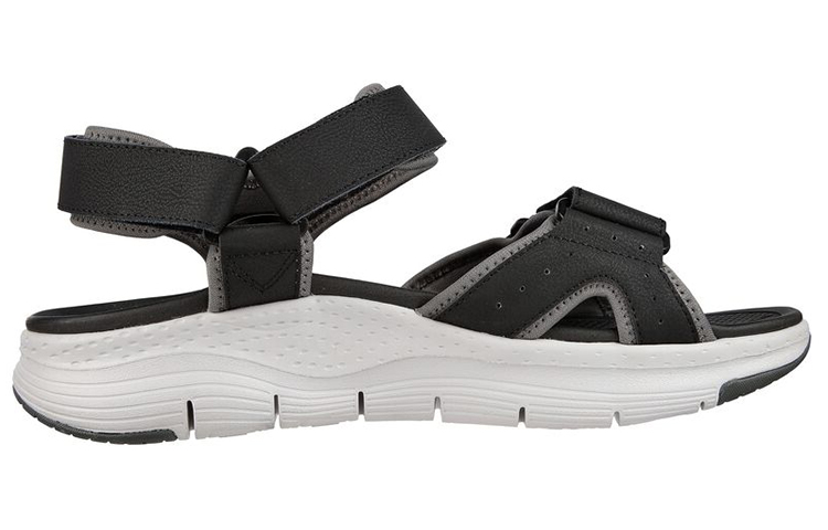 Order Sandales Skechers Arch Fit ''Noir Blanc Gris'' 237372-BKW