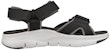 Skechers Arch Fit Sandal 'Hitam Putih Kelabu' 237372-BKW