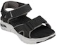 Lookbook Skechers Arch Fit Sandal 'Hitam Putih Kelabu' 237372-BKW