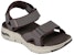 Skechers Arch Fit Sandal 'Comfort Brown' Lelaki Perempuan Kasut 237372-BRN