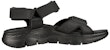 Skechers Arch Fit Sandal 'Comfort Sport Hitam' 237372-BLK