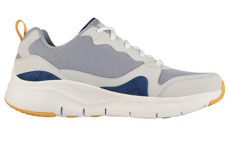 Order Skechers Arch Fit Sport ''Weiß Grau Gelb'' 232204-GYMT