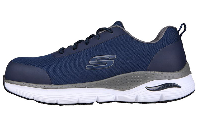 Skechers Arch Fit Sr-Ringstap Alloy Toe 'Blue' 200086-NVGY