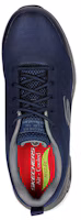 Shop Skechers Arch Fit Sr-Ringstap 合金鋼頭低幫運動休閒鞋 藍色