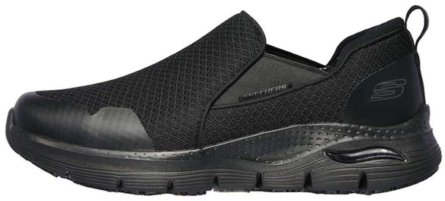 Skechers Arch Fit SR-Tineid 防滑耐磨 慵懶人運動休閒鞋 黑 Buy Skechers Arch Fit SR-Tineid 防滑耐磨 慵懶人運動休閒鞋 黑