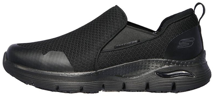 Skechers Arch Fit SR-Tineid Slip-On 'Black' 200026-BLK Buy Skechers Arch Fit SR-Tineid Slip-On 'Black' 200026-BLK
