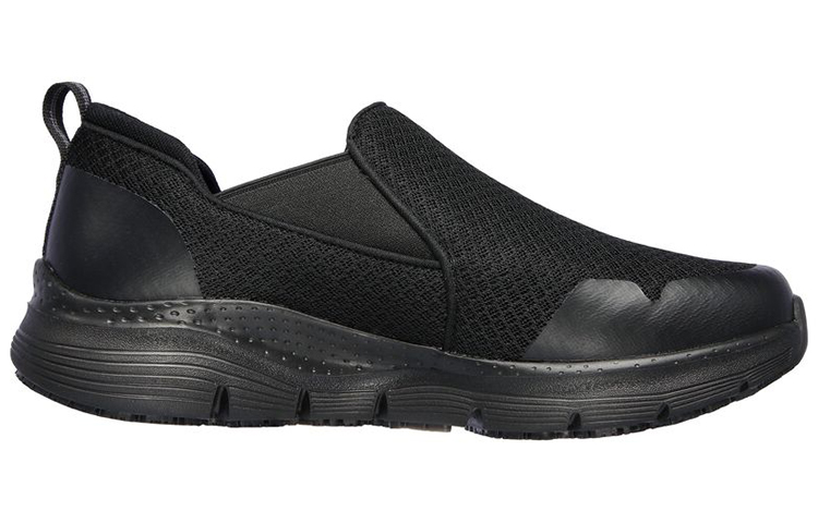 Order Skechers Arch Fit SR-Tineid 防滑耐磨 慵懶人運動休閒鞋 黑