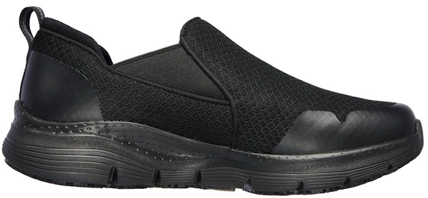 Skechers Arch Fit SR-Tineid 防滑耐磨 慵懶人運動休閒鞋 黑 Order Skechers Arch Fit SR-Tineid 防滑耐磨 慵懶人運動休閒鞋 黑
