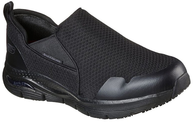Skechers Arch Fit SR-Tineid Slip-On 'Negro' 200026-BLK Lookbook Skechers Arch Fit SR-Tineid Slip-On 'Negro' 200026-BLK
