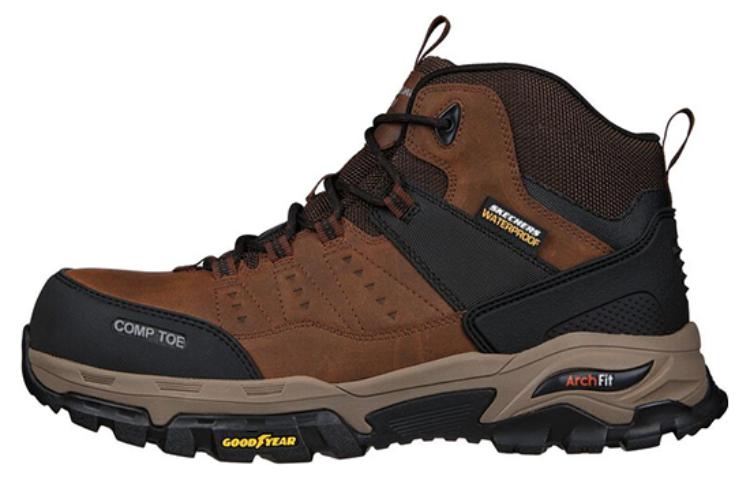 Skechers Arch Fit Tarver Ct 'Brown Black Outdoor' 200161-BRBK