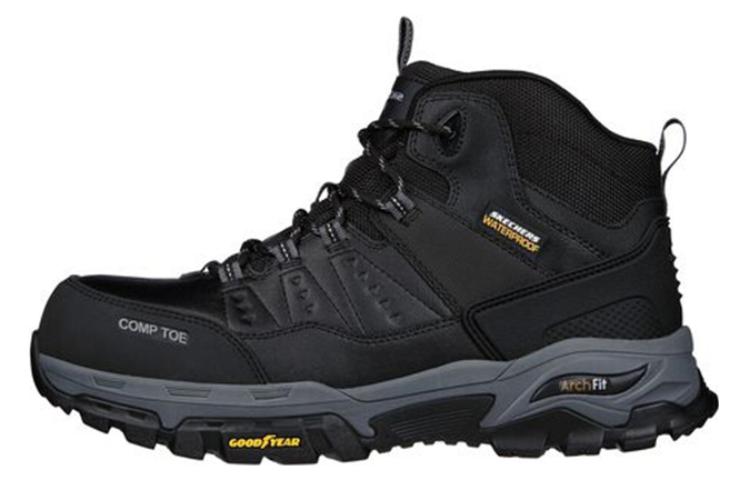 Skechers Arch Fit Tarver Ct 'Waterproof Outdoor Black' 200161-BLK