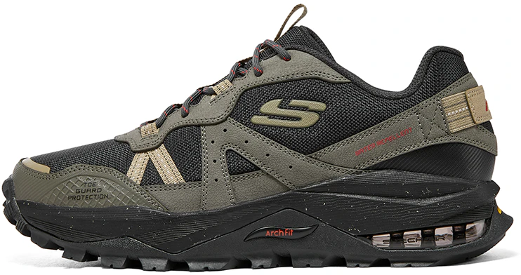 skechers-arch-fit-trail-air-olive-black-237550-olbk