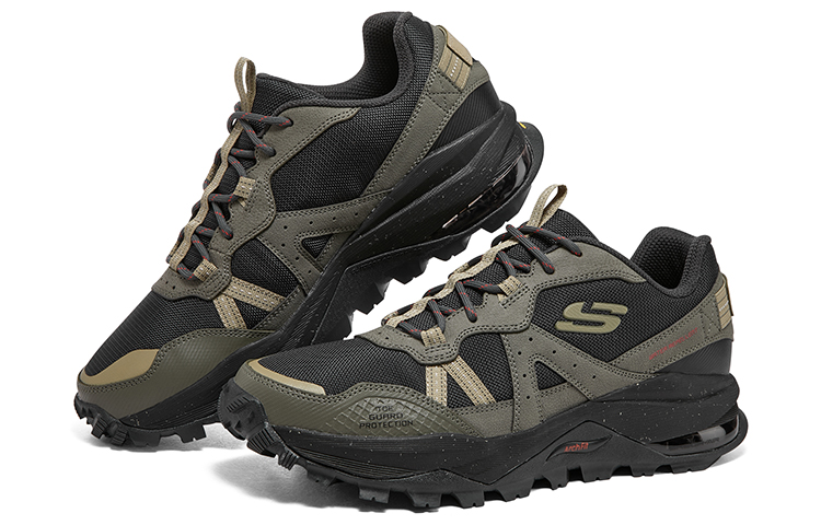 Shop Skechers Arch Fit Trail Air 'Olive Hitam' 237550-OLBK