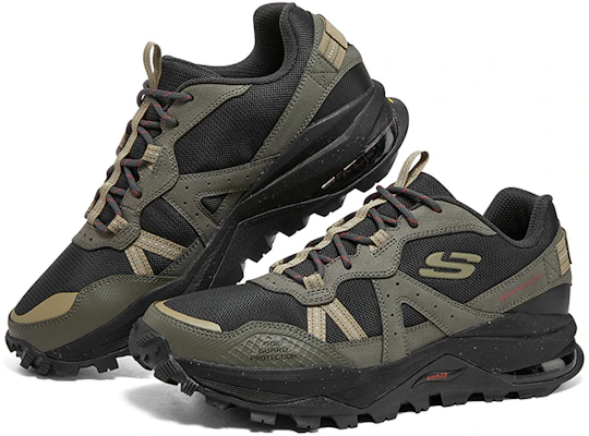 Skechers Arch Fit Trail Air 'Olive Hitam' 237550-OLBK Shop Skechers Arch Fit Trail Air 'Olive Hitam' 237550-OLBK