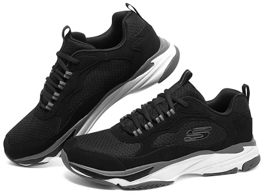 斯凯奇 Arizin 低帮款 '黑灰色' 8790160-BKCC Lookbook 斯凯奇 Arizin 低帮款 '黑灰色' 8790160-BKCC