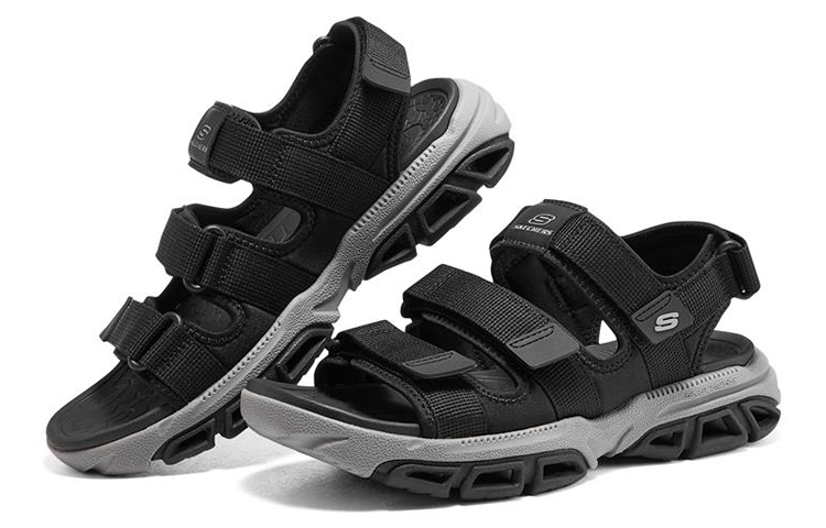 Skechers Atlan Sandal 'Black' 圖 3