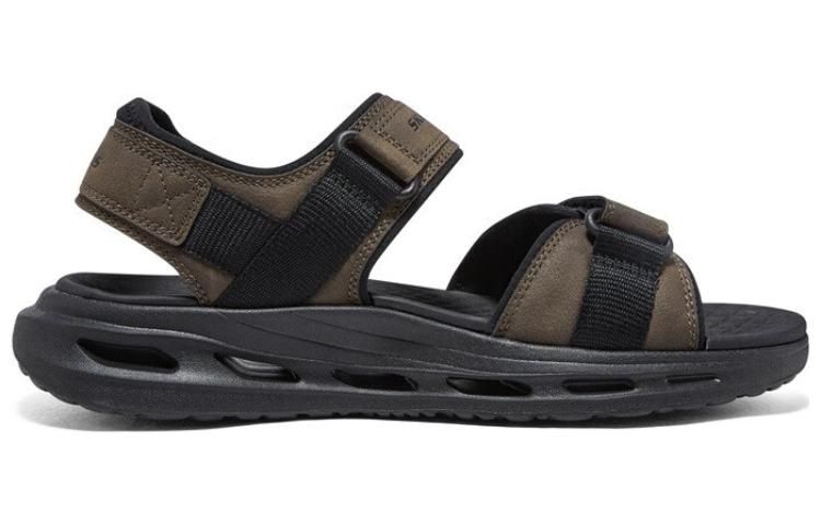 Order Skechers 防滑耐磨 運動涼鞋 男款 深褐色