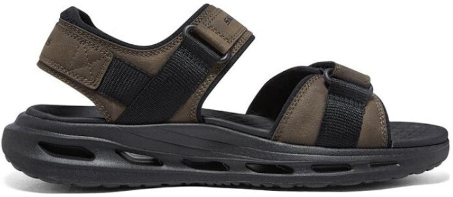 Skechers Azusa Sandal 'Khaki Black' 210647-KHK Order Skechers Azusa Sandal 'Khaki Black' 210647-KHK