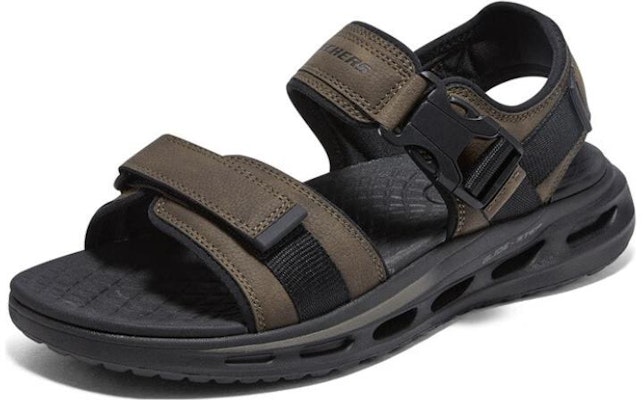 Skechers Azusa Sandal 'Khaki Black' 210647-KHK Lookbook Skechers Azusa Sandal 'Khaki Black' 210647-KHK