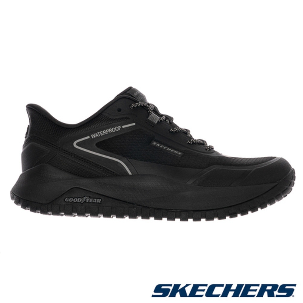 Lookbook Skechers Badger Waterproof Sepatu Kasual Tahan Air 211367BBK