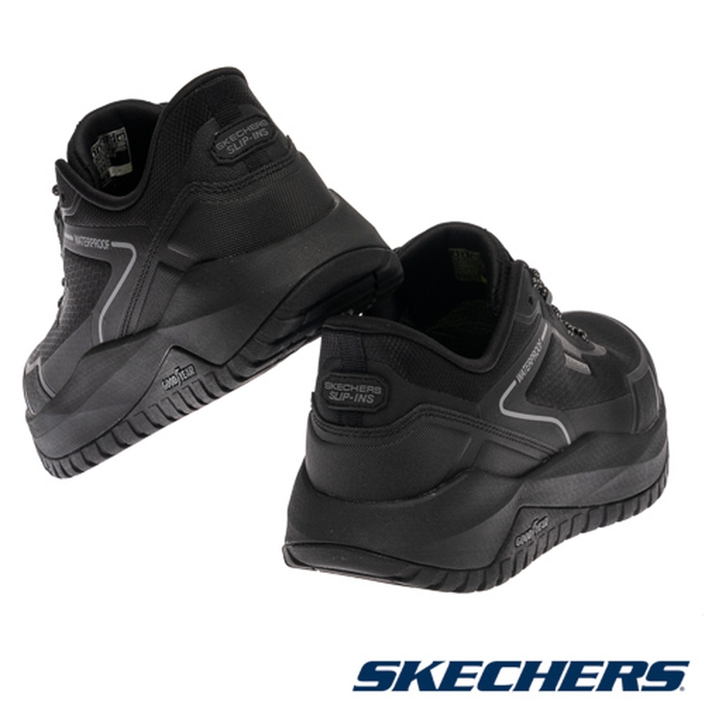 Cheap Skechers Badger Waterproof Sepatu Kasual Tahan Air 211367BBK