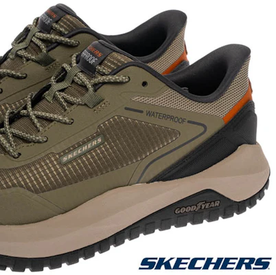 Skechers Badger 防水休閒鞋 211367OLV Details for Skechers Badger 防水休閒鞋 211367OLV