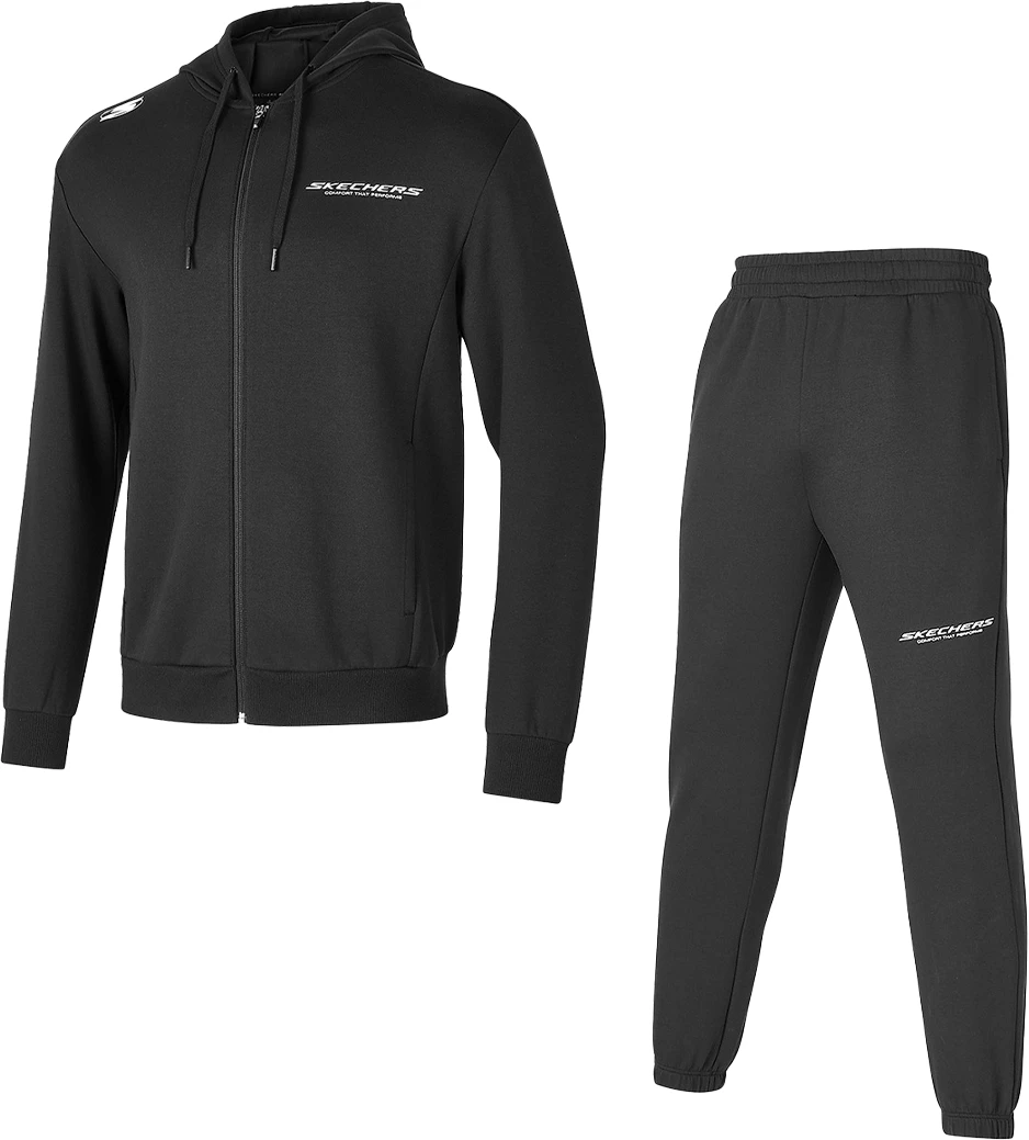 skechers-basic-sports-hoodie-and-sweatpants-set-men-carbon-black-casual-comfort-p424-m154-0018