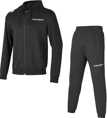 Skechers Basic Sports Hoodie & Sweatpants Pria Carbon Black Nyaman Kasual P424M154-0018 Buy Skechers Basic Sports Hoodie & Sweatpants Pria Carbon Black Nyaman Kasual P424M154-0018