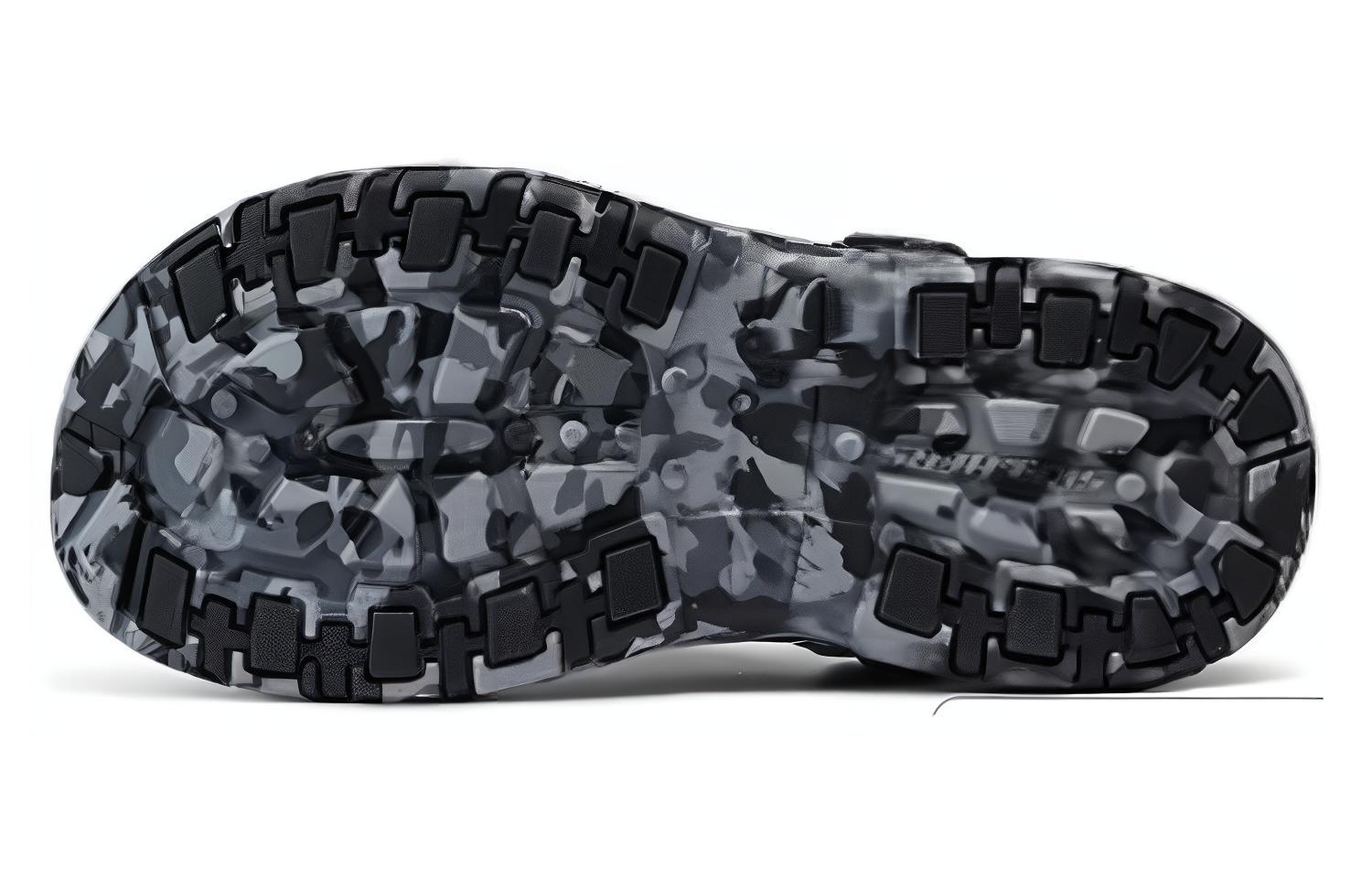 Shop Skechers Sandal Pantai 'Hitam Abu-abu' 243147-BKGY