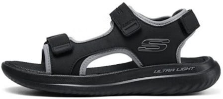 Skechers Beach Sandal 'Comfortable Black' 232893-BBK Skechers Beach Sandal 'Comfortable Black' 232893-BBK