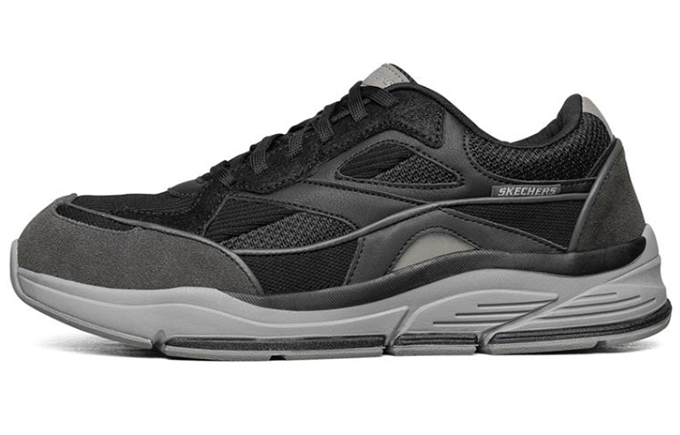 Skechers Benago 'Black Grey' 66266-BLK