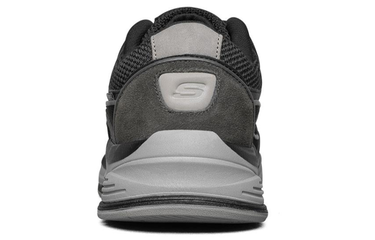 Shop Skechers Benago 'Black Grey' 66266-BLK