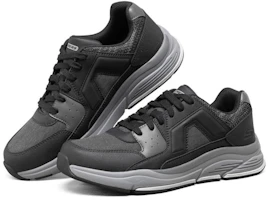 Lookbook Skechers Benago 低筒跑步鞋 男款 黑灰