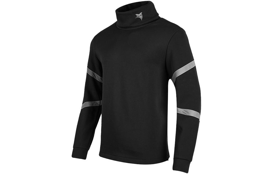 Skechers Black High-Neck Casual Pullover Sweatshirt P423M033-0018