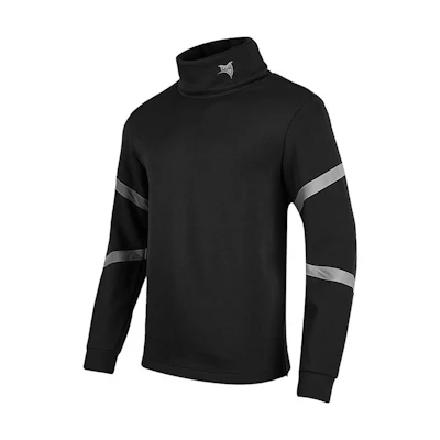 Skechers Black High-Neck Casual Pullover Sweatshirt P423M033-0018