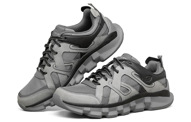 Skechers Blockside Sport Shoes Grey 圖 3