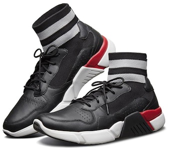 Skechers Block 高帮“黑色” 68666-BLK Lookbook Skechers Block 高帮“黑色” 68666-BLK