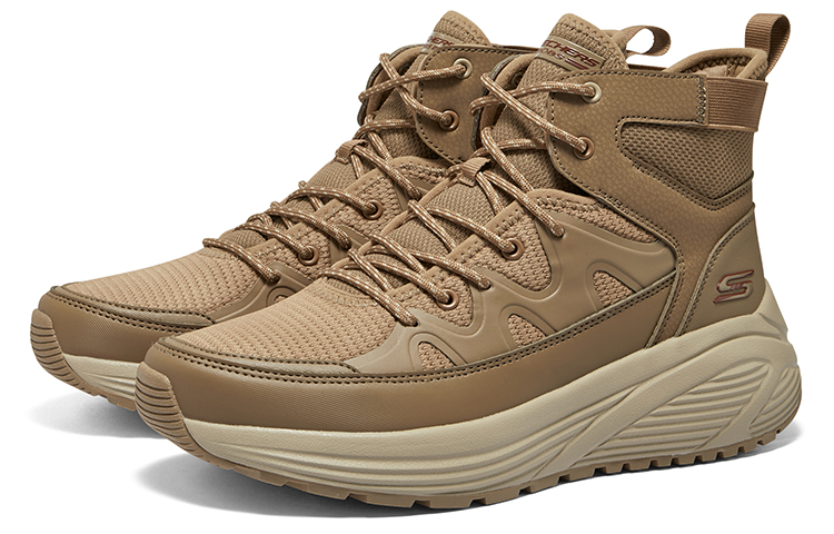 Shop Skechers Bob''s Mid-Top ''Chestnut Comfort'' Scarpe Comode Marroni 118053-CSNT